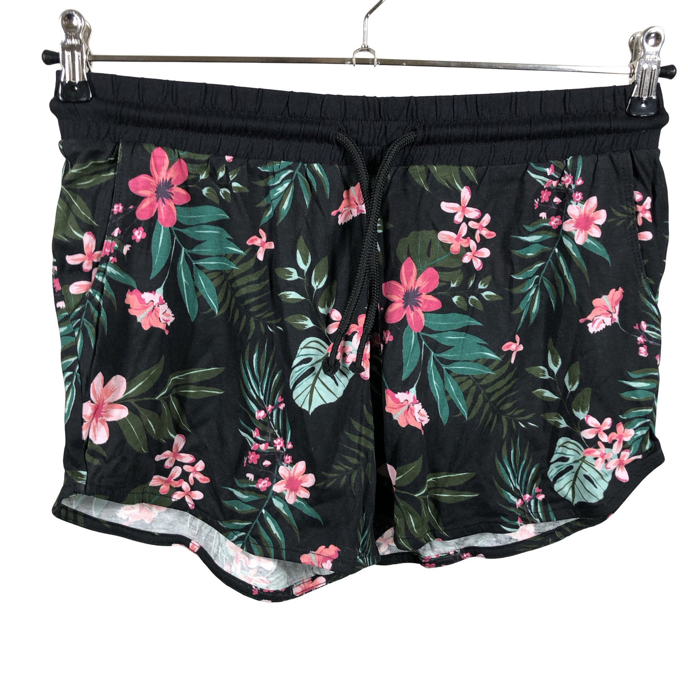 Unisex Twintip - Trikotaažist lühikesed püksid, suurus 38 - Must (1)