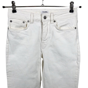 Unisex Filippa K. - Teksad, suurus W27 - Looduslik valge (2)