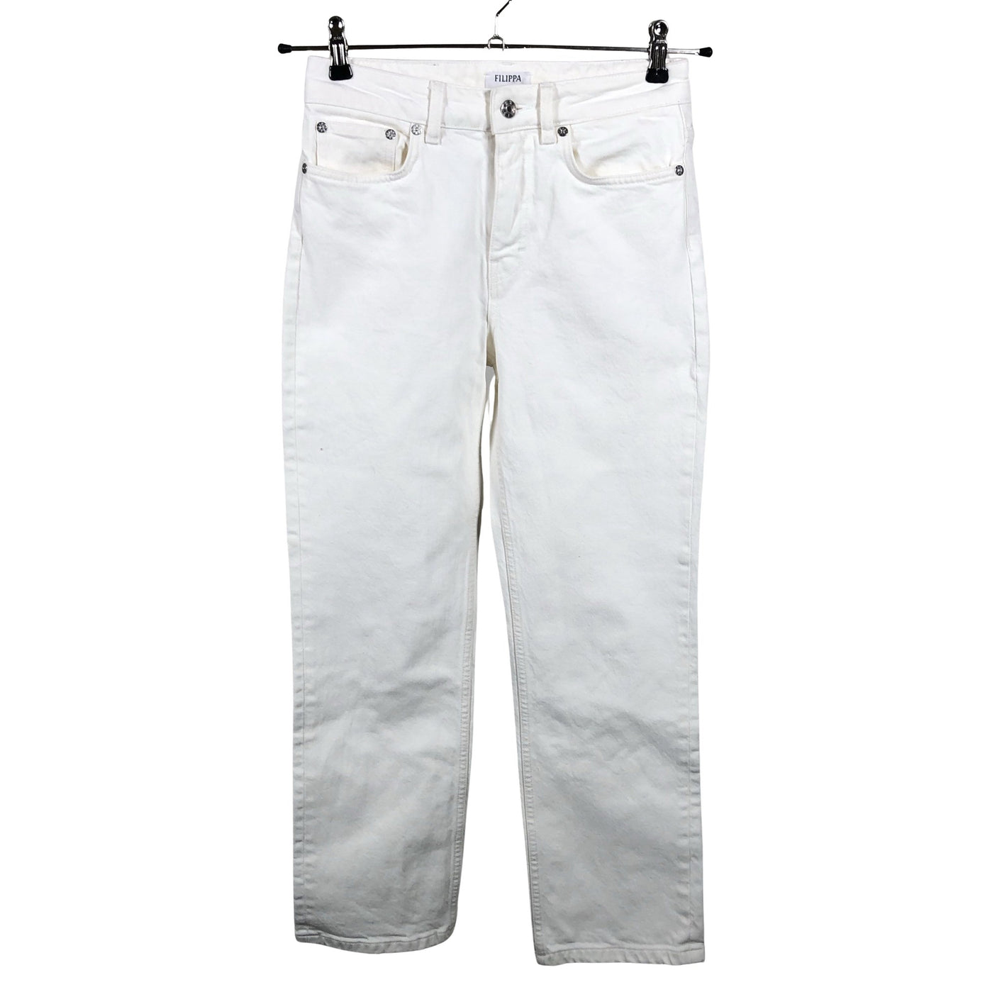 Unisex Filippa K. - Teksad, suurus W27 - Looduslik valge (1)