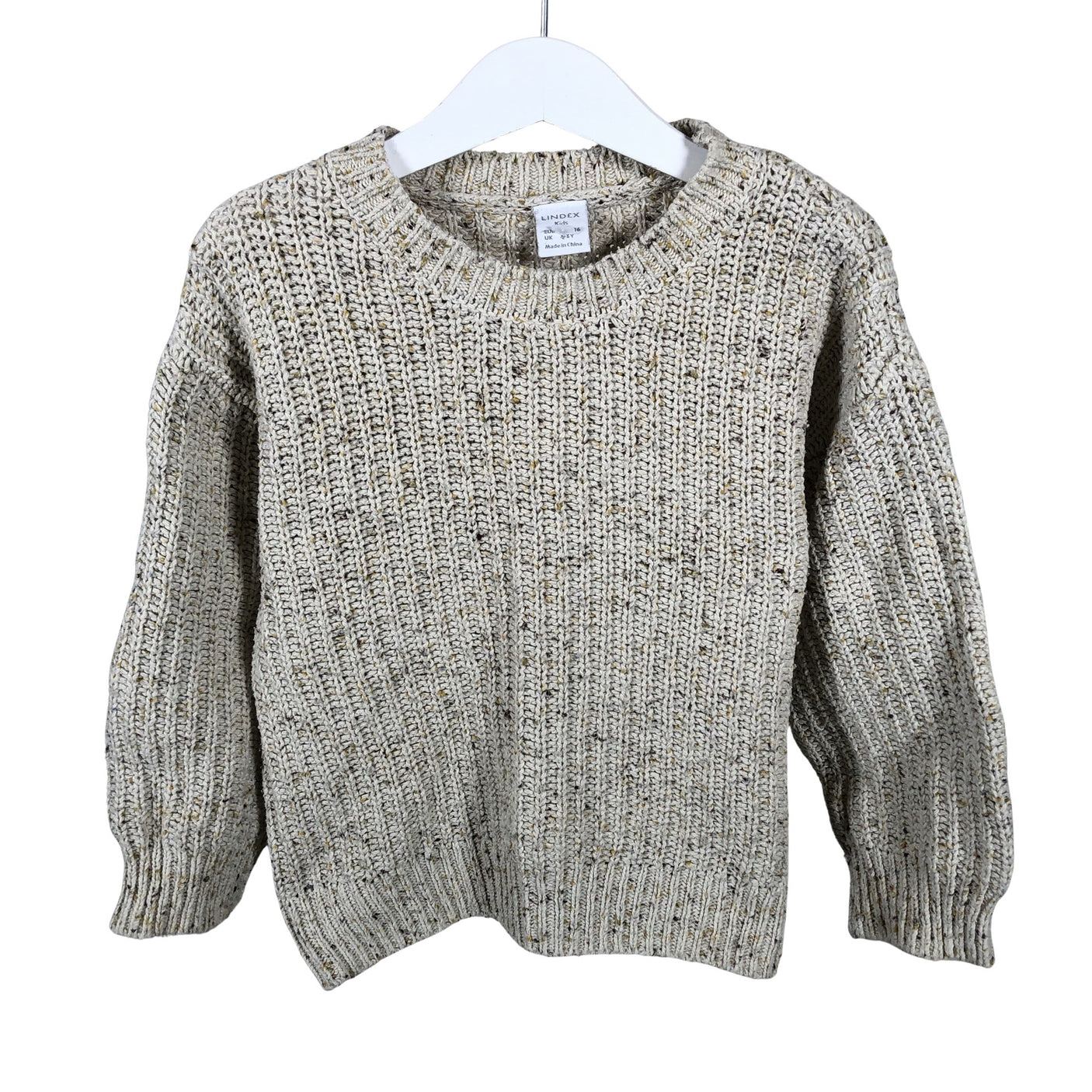 Unisex Lindex - Kampsun, suurus 110 - 116 - Beige (1)