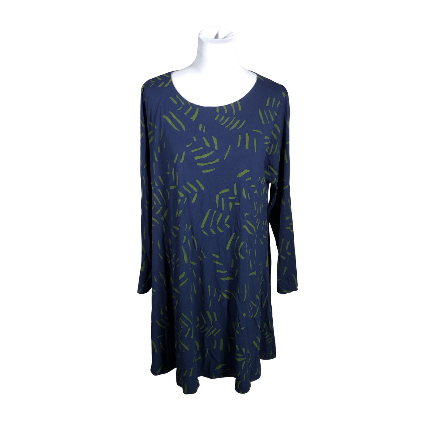 Unisex Nanso - Trikotaažist kleit, suurus 42 - Sinine (1)