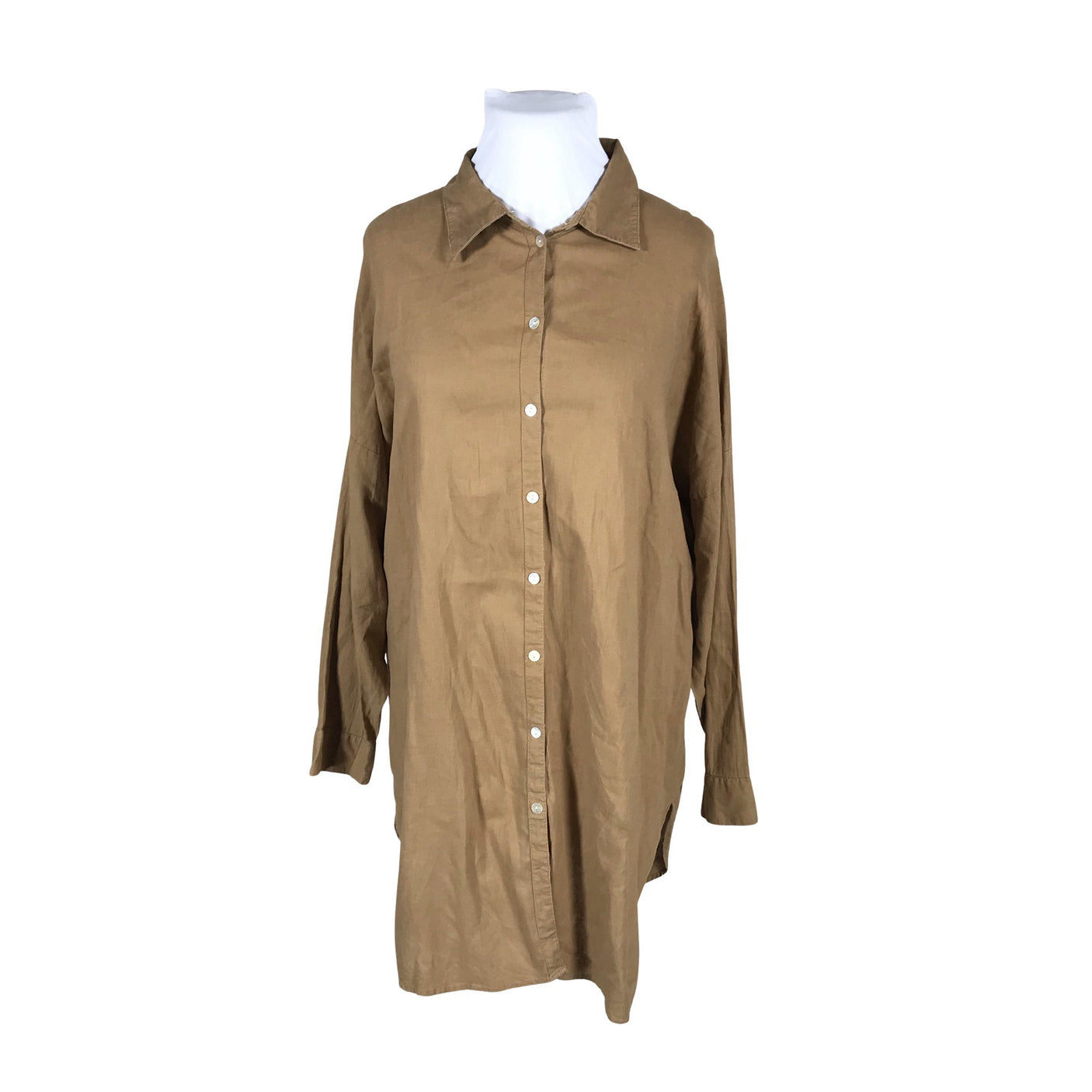 Unisex Lindex - Mitteveniv tuunika, suurus 54 - Pruun (1)