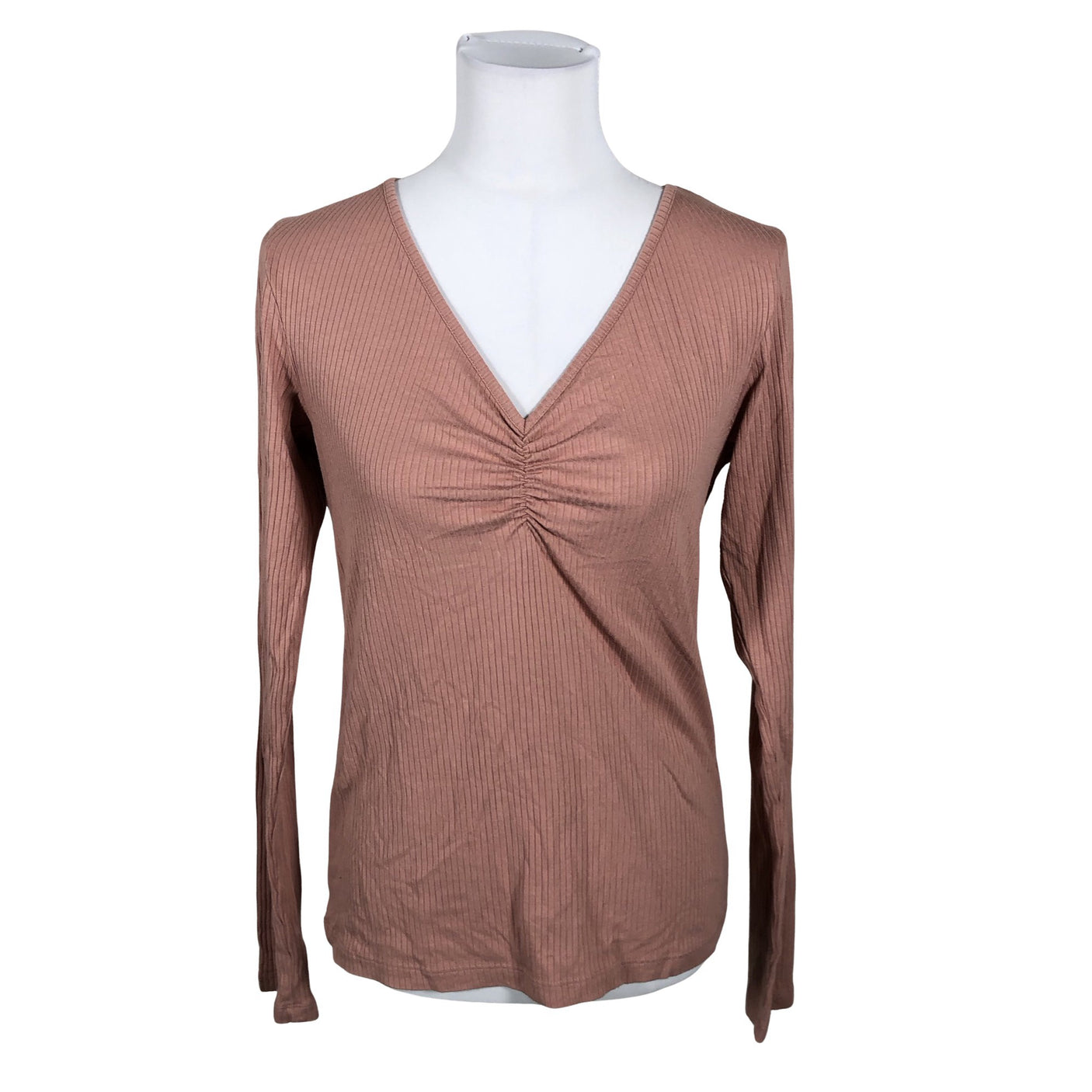 Unisex Nanso - Trikotaažist pluus, suurus 40 - Heleroosa (1)