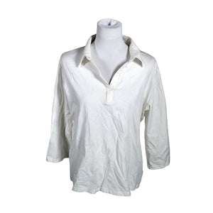 Unisex Nanso - Trikotaažist pluus, suurus 42 - Valge (1)