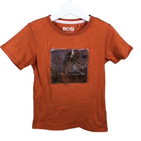 Unisex Bogi - T-särk, suurus 116 - 122 - Oranž ()