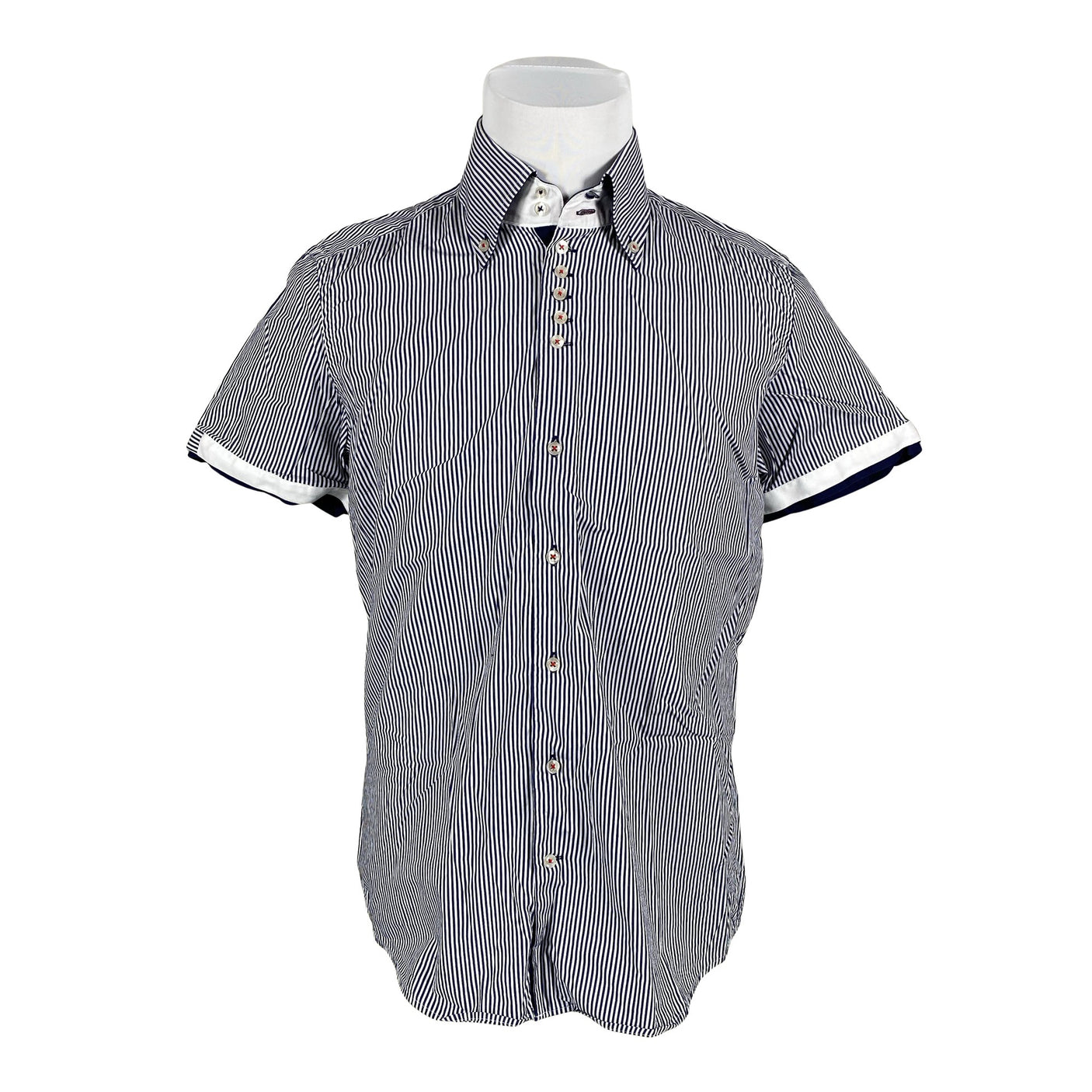 Unisex 7Camicie - Triiksärk, suurus L - Sinine (1)