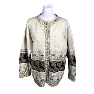 Unisex Handmade - Kardigan, suurus 42 - Beige (1)