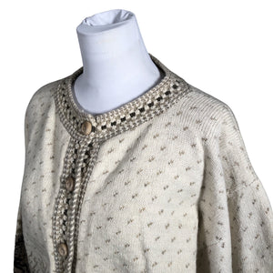 Unisex Handmade - Kardigan, suurus 42 - Beige (2)