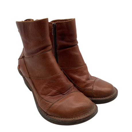 Unisex Art - Poolsaapad, suurus 39 - Pruun (2)