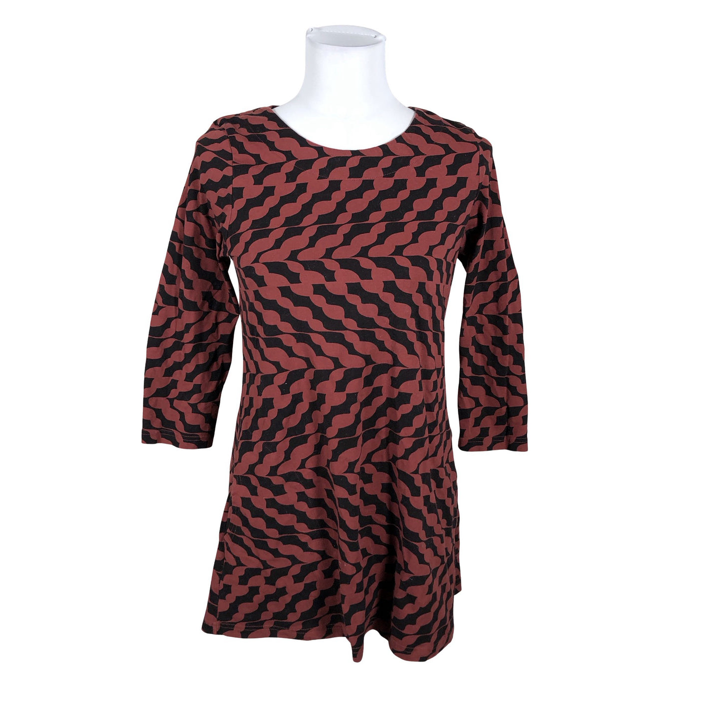 Unisex Nanso - Trikotaažist tuunika, suurus 34 - Must (1)