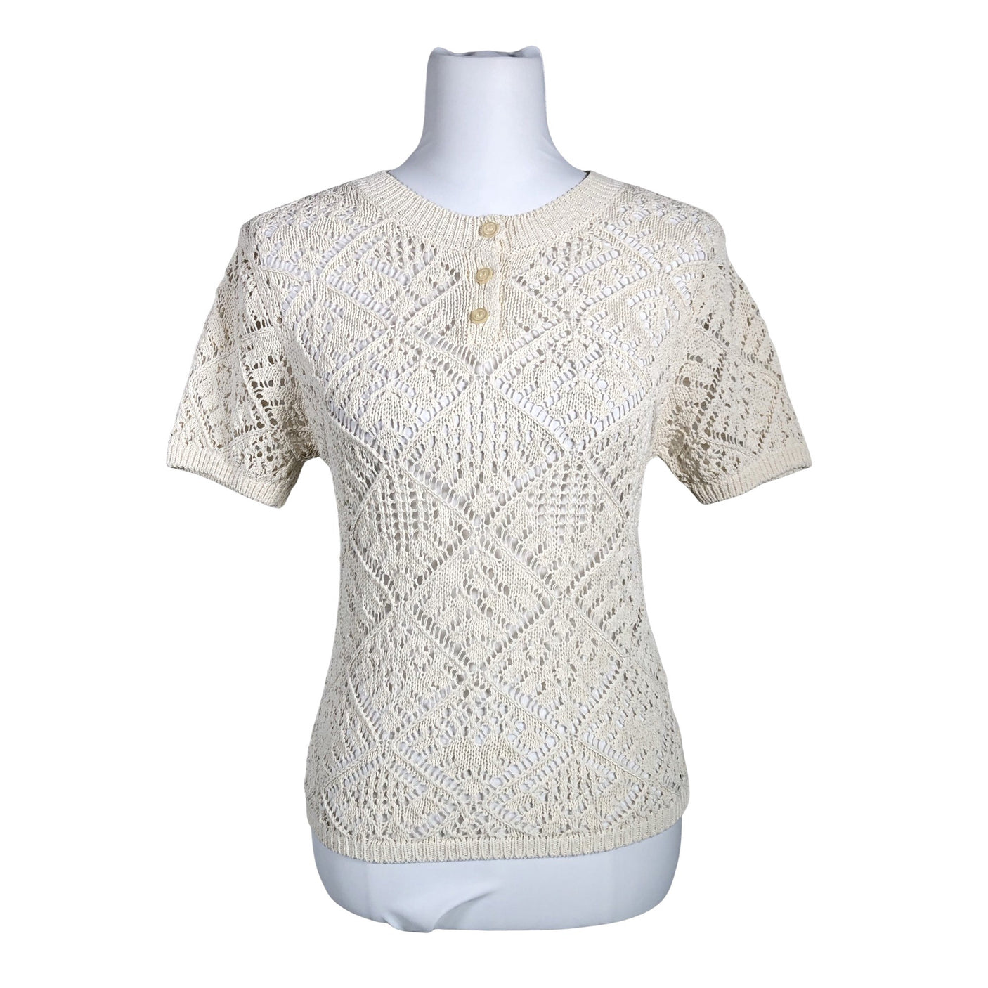 Unisex Lindex - Kampsun, suurus 38 - Looduslik valge (1)
