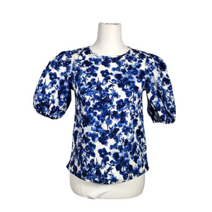 Unisex Esprit - Lühikeste käistega pluus, suurus 34 - Sinine (1)
