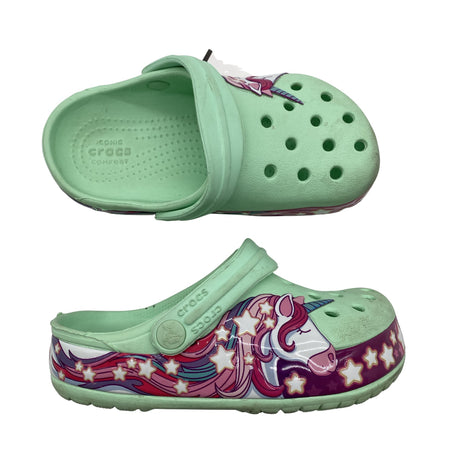 Unisex Crocs - Lahtise kannaga jalanõud, suurus 25 - Roheline ()