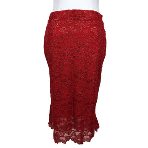 Unisex Roberto Cavalli - Pidulik seelik, suurus 38 - Punane (2)