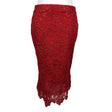 Unisex Roberto Cavalli - Pidulik seelik, suurus 38 - Punane ()