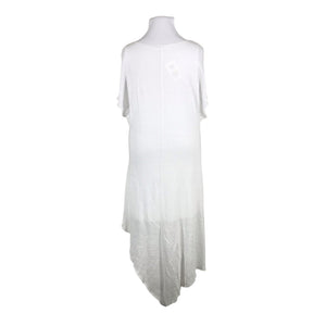 Unisex Bypias - Trikotaažist kleit, suurus 44 - Valge (2)