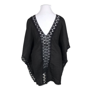 Unisex Bohemiana - Mitteveniv tuunika, suurus 46 - Must (2)