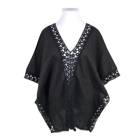 Unisex Bohemiana - Mitteveniv tuunika, suurus 46 - Must ()