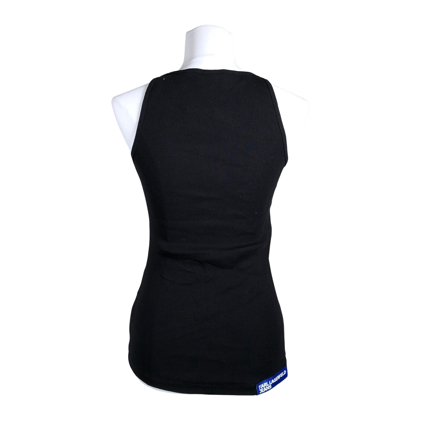 Unisex Karl Lagerfeld - Trikotaažist topp, suurus 40 - Must (2)