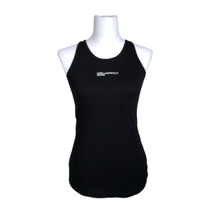 Unisex Karl Lagerfeld - Trikotaažist topp, suurus 40 - Must (1)