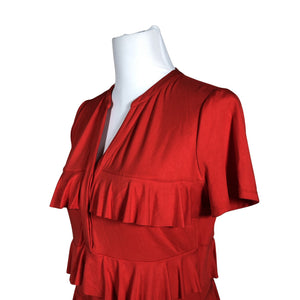 Unisex Philosophy Blues Original - Trikotaažist kleit, suurus 36 - Punane (2)