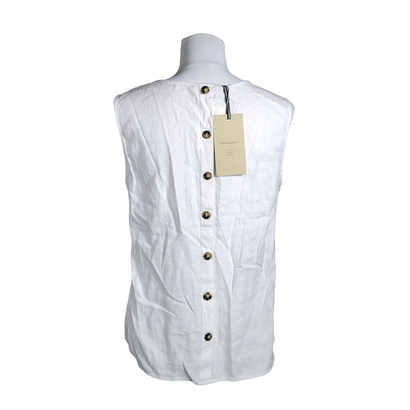 Unisex Free Quent - Topp, suurus 38 - Valge (2)