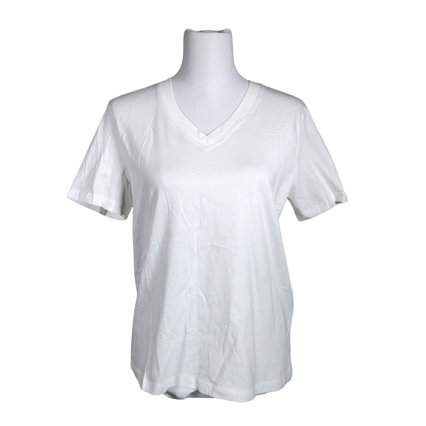Unisex Selected - T-särk, suurus 38 - Valge (1)