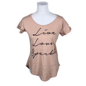 Unisex Rich & Royal - T-särk, suurus 34 - Heleroosa (1)