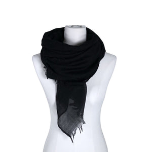 Unisex Stockmann - Õhuke sall, suurus Maxi - Must (1)