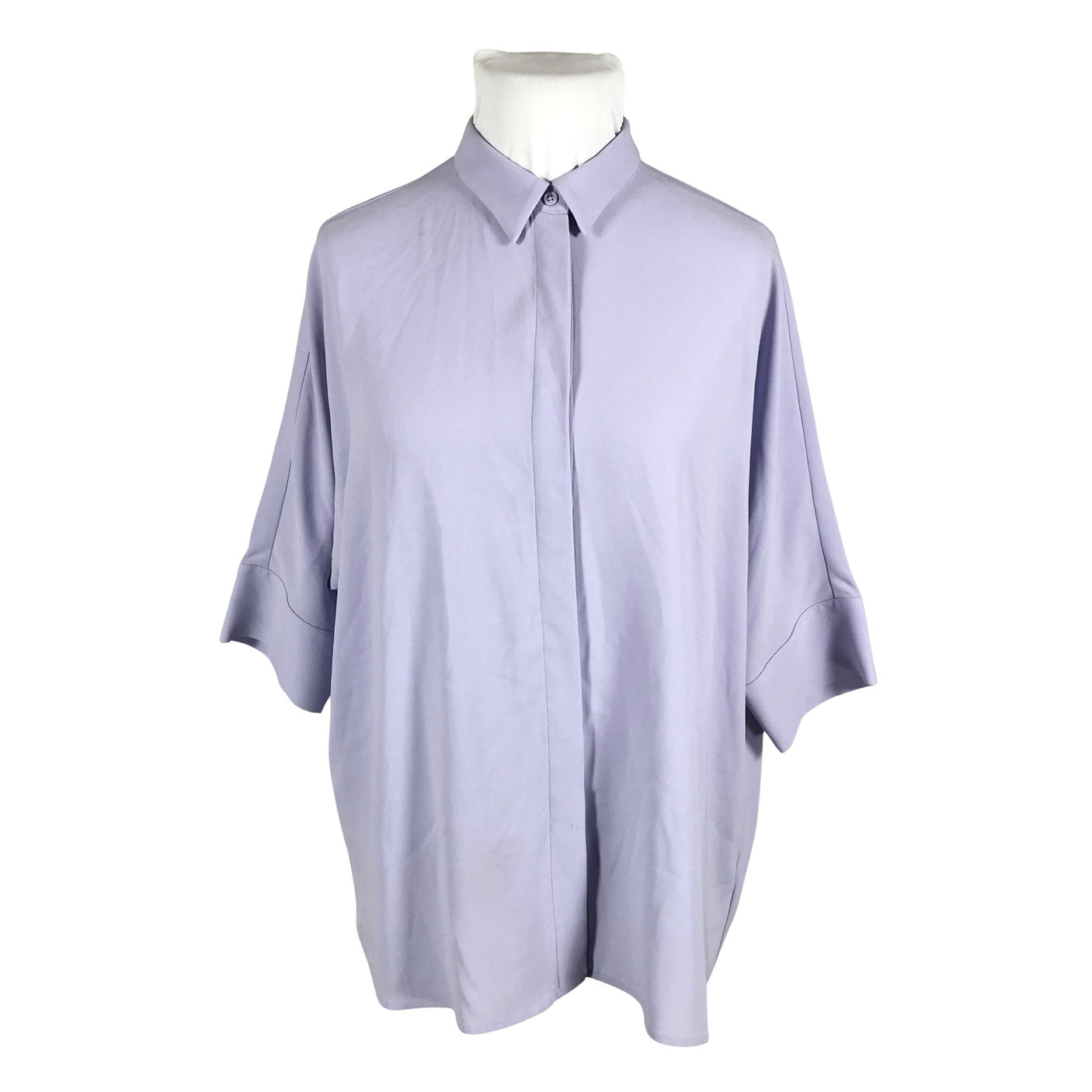 Unisex Uhana Design - Lühikeste käistega pluus, suurus 42 - Lilla (1)