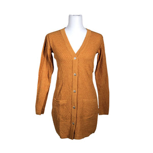 Unisex Alpa - Kardigan, suurus 36 - Oranž (1)