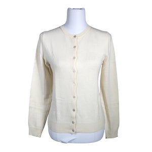 Unisex Benetton - Kardigan, suurus 36 - Looduslik valge (1)