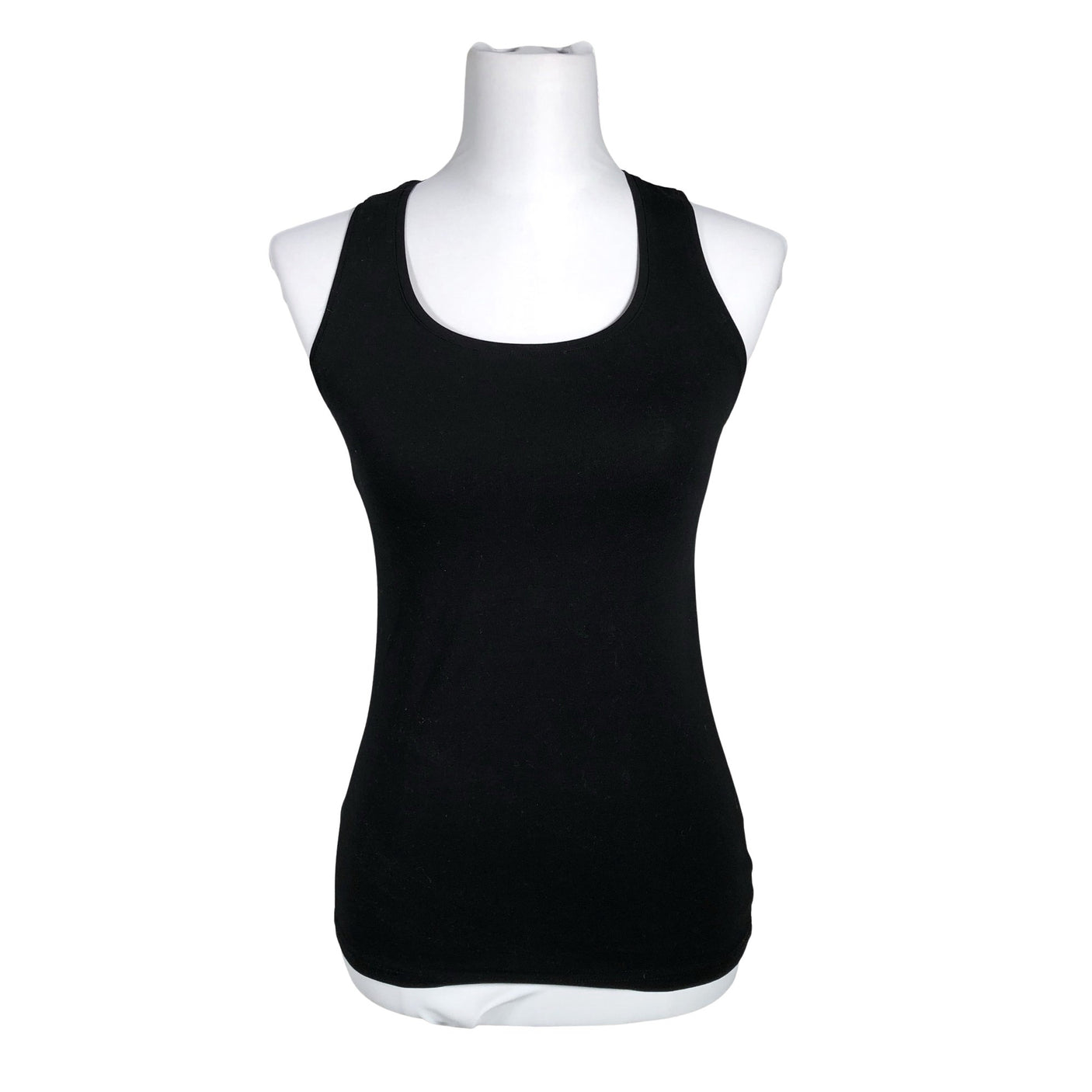 Unisex Nanso - Trikotaažist topp, suurus 34 - Must (1)