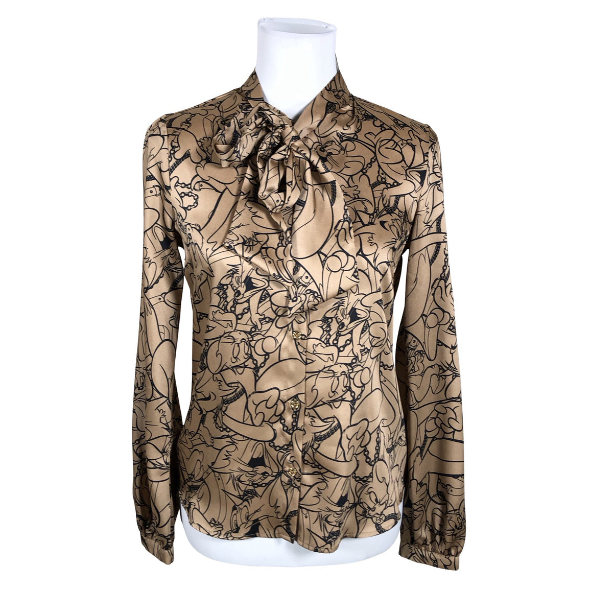 Unisex Benetton - Pluus, suurus 36 - Beige (1)
