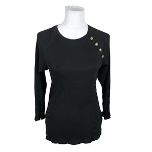 Unisex Lauren Ralph Lauren - Trikotaažist pluus, suurus 40 - Must (1)