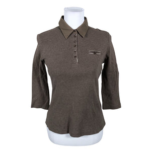 Unisex Gerry Weber - Trikotaažist pluus, suurus 36 - Pruun (1)