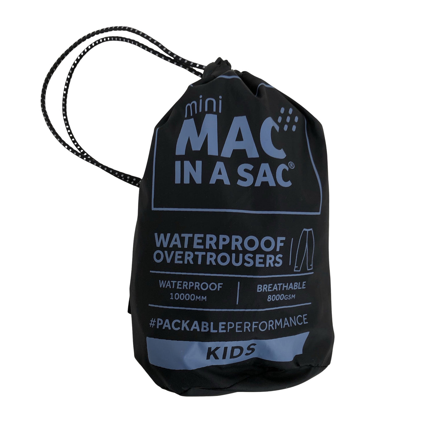 Unisex Mac in a sac - Kevad-/sügispüksid, suurus 152 - 158 - Must (2)