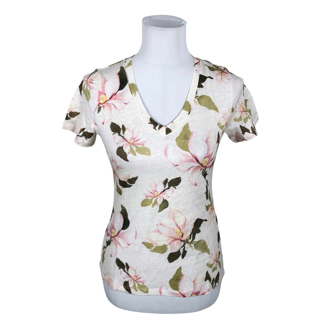 Unisex Stenströms - T-särk, suurus 34 - Looduslik valge (2)