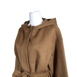 Unisex Nanso - Villane mantel, suurus 36 - Pruun (2)