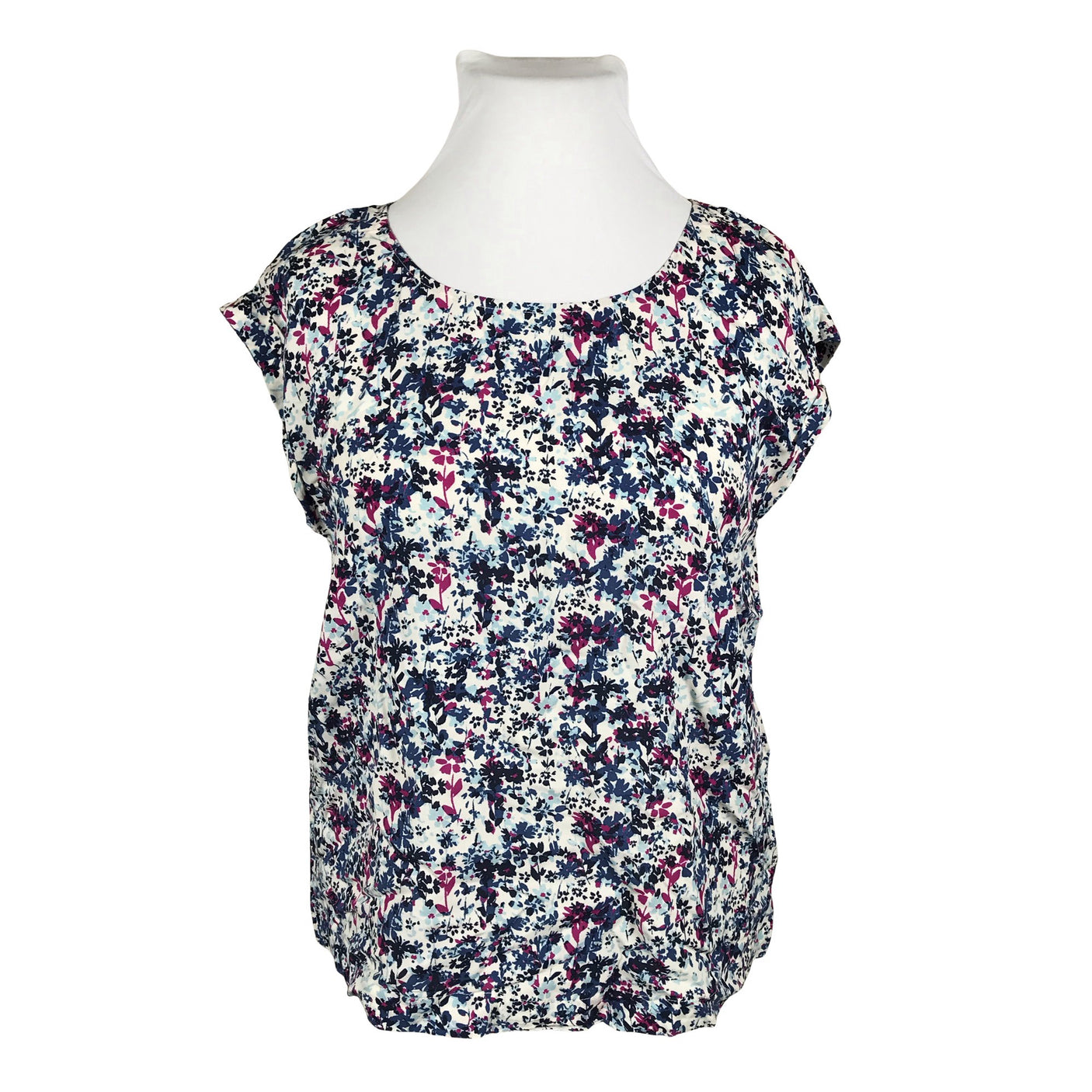 Unisex Esprit - Lühikeste käistega pluus, suurus 42 - Valge (1)