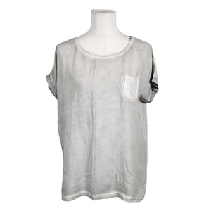 Unisex Esprit - Lühikeste käistega pluus, suurus 40 - Hall (1)