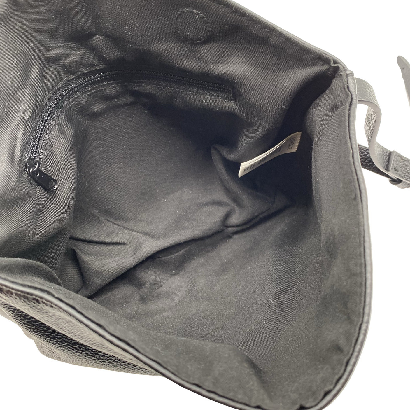 Unisex Lindex - Õlakott, suurus Midi - Must (2)