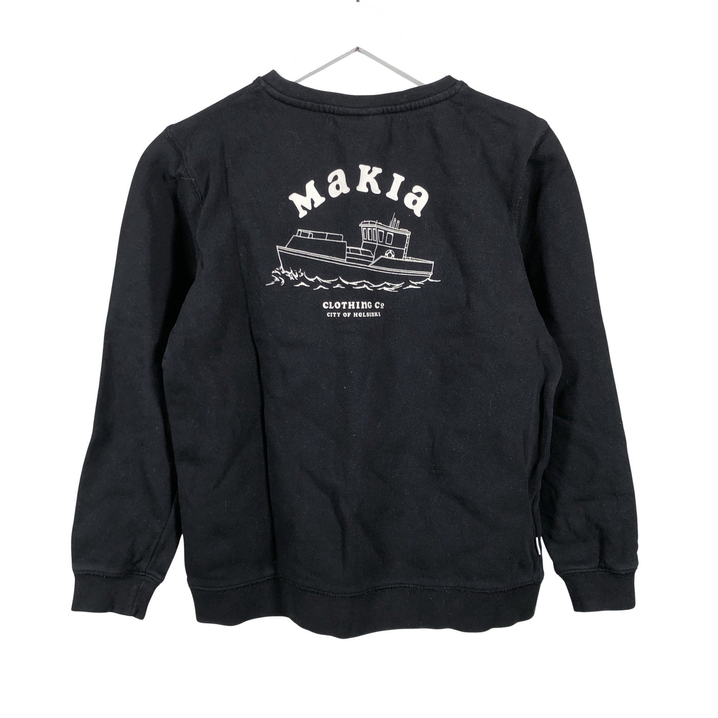 Unisex Makia - Dressikangast pluus, suurus 158 - 164 - Must (2)