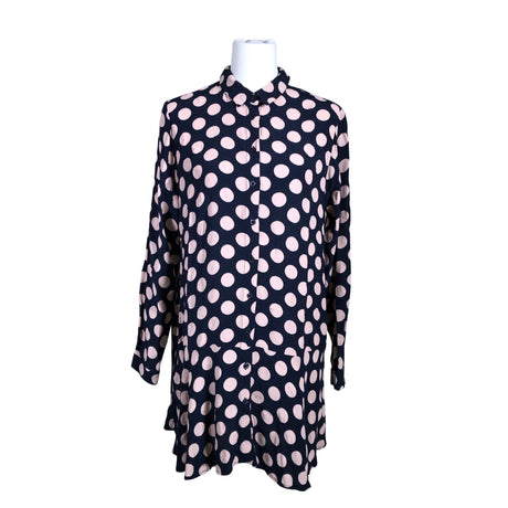 Unisex Bohemiana - Kootud tuunika, suurus 42 - Heleroosa ()