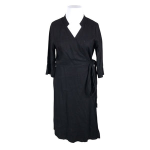 Unisex Lindex - Mitteveniv kleit, suurus 44 - Must (1)