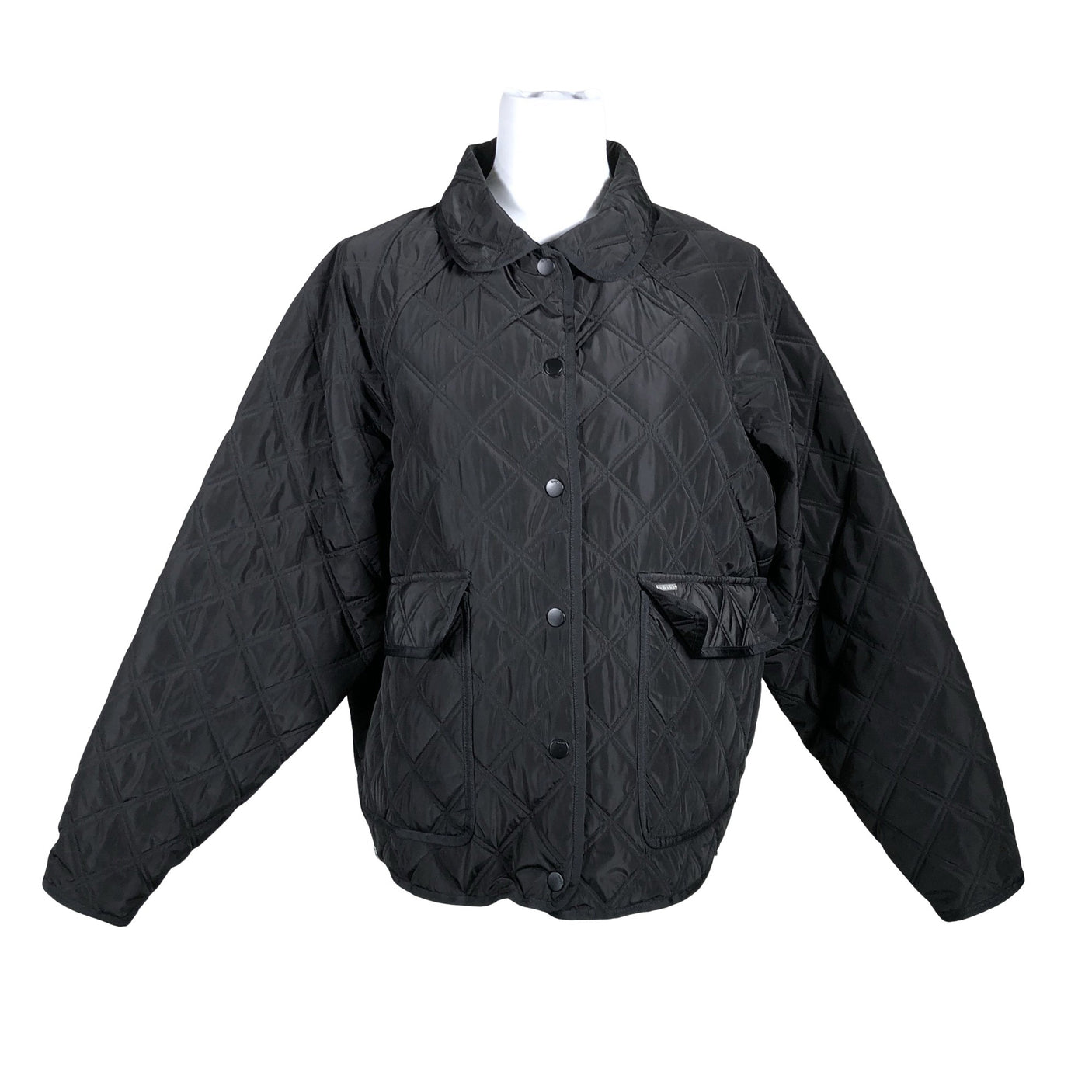 Unisex Aim'n - Tepitud jope, suurus 38 - Must (1)