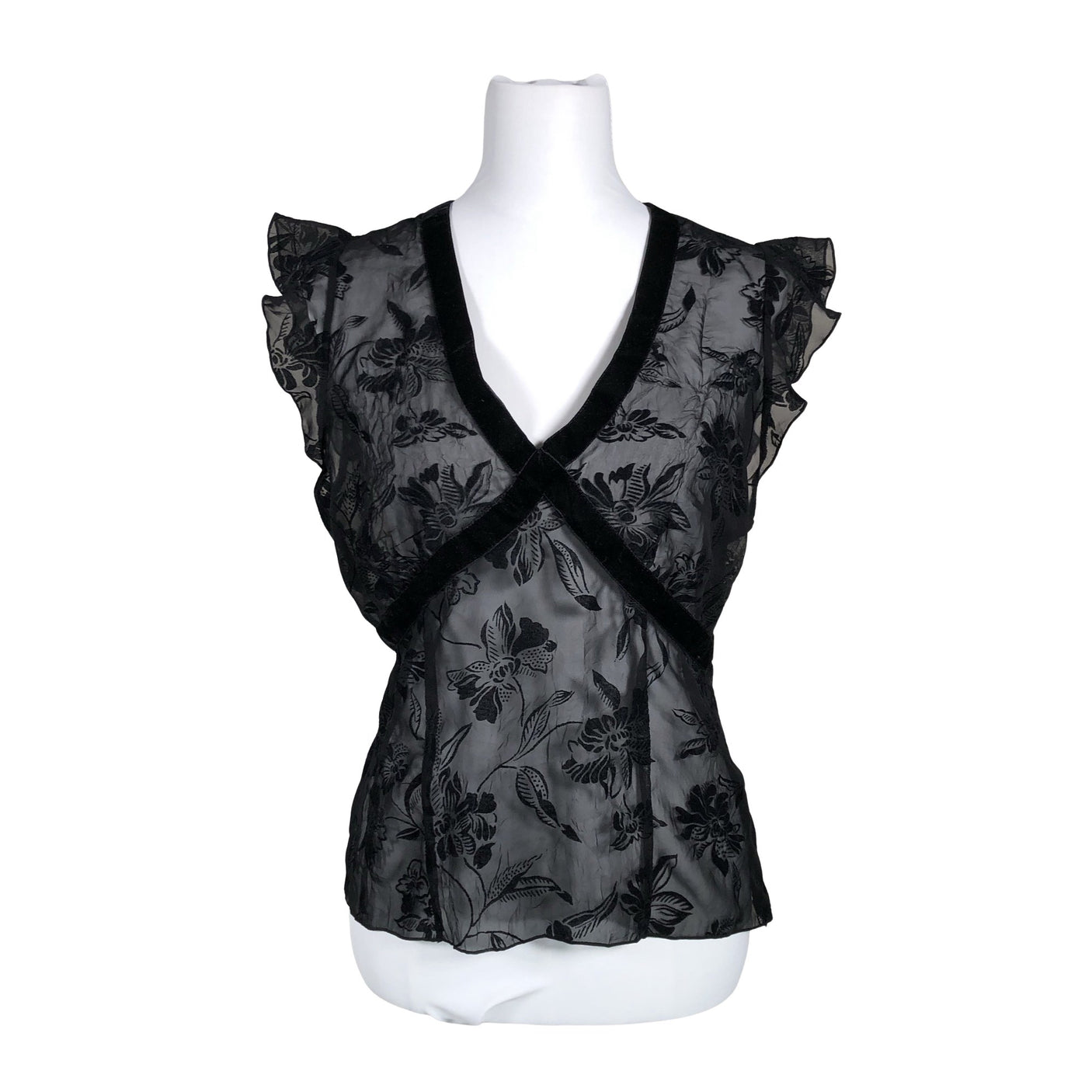 Unisex Claire.dk - Pidulik top, suurus 40 - Must (1)