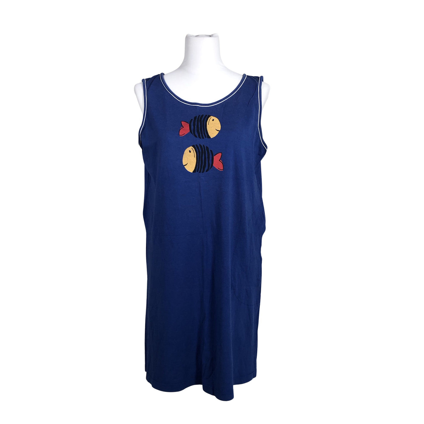 Unisex Nanso - Trikotaažist kleit, suurus 38 - Sinine (1)