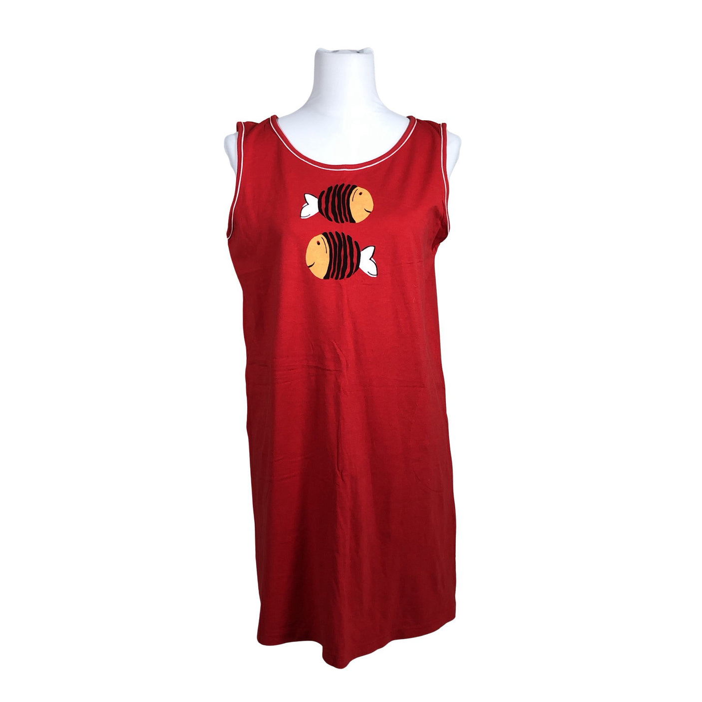Unisex Nanso - Trikotaažist kleit, suurus 38 - Punane (1)