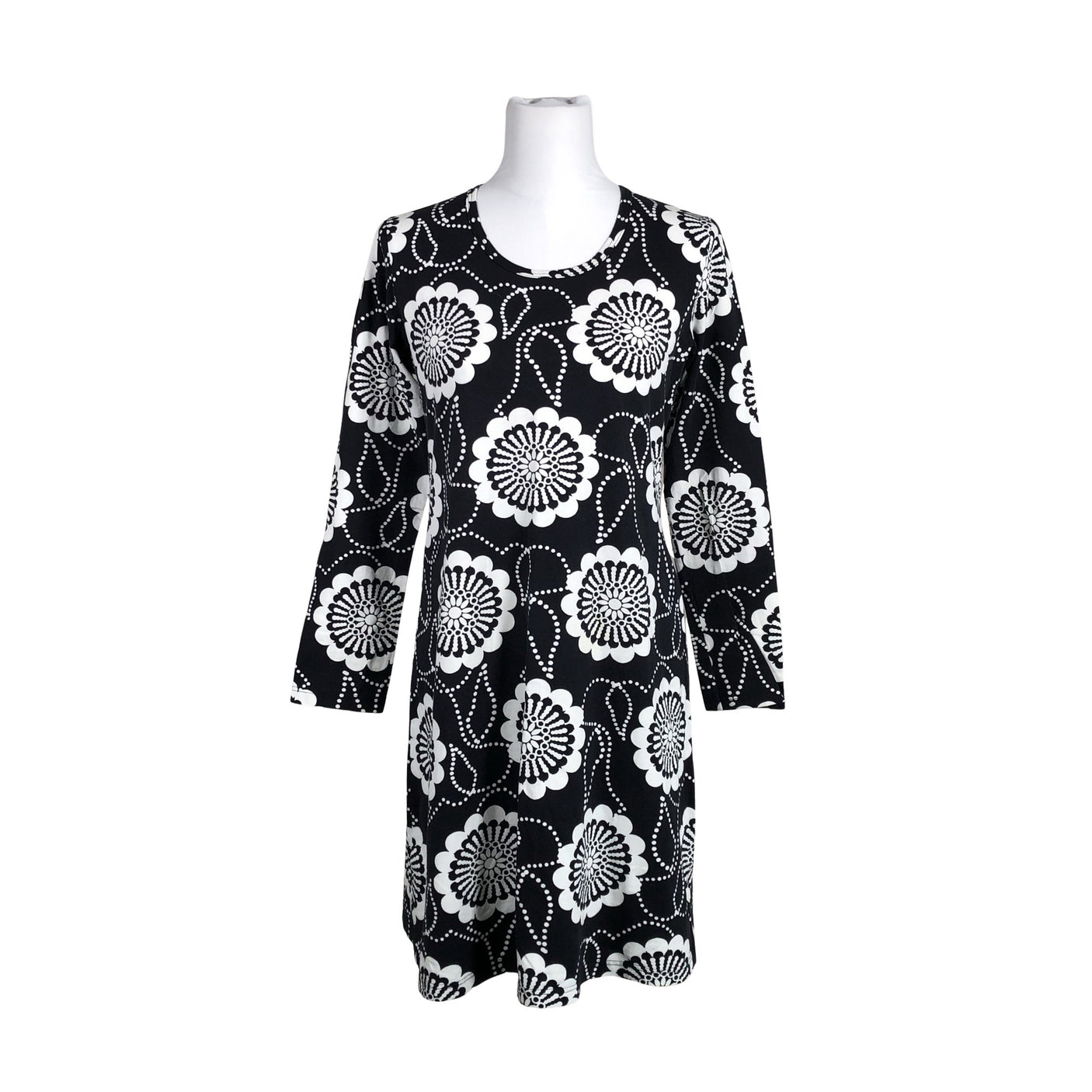 Unisex Nanso - Trikotaažist kleit, suurus 38 - Sinine (1)